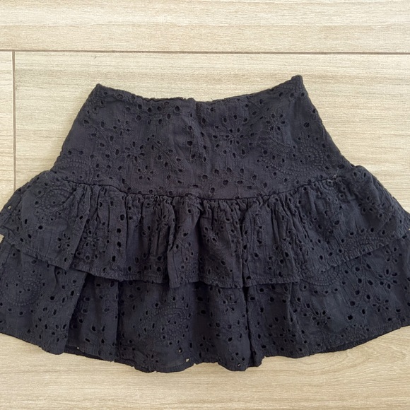 Katie J NYC Juniors Clarke Polka Dot Mini Skirt
